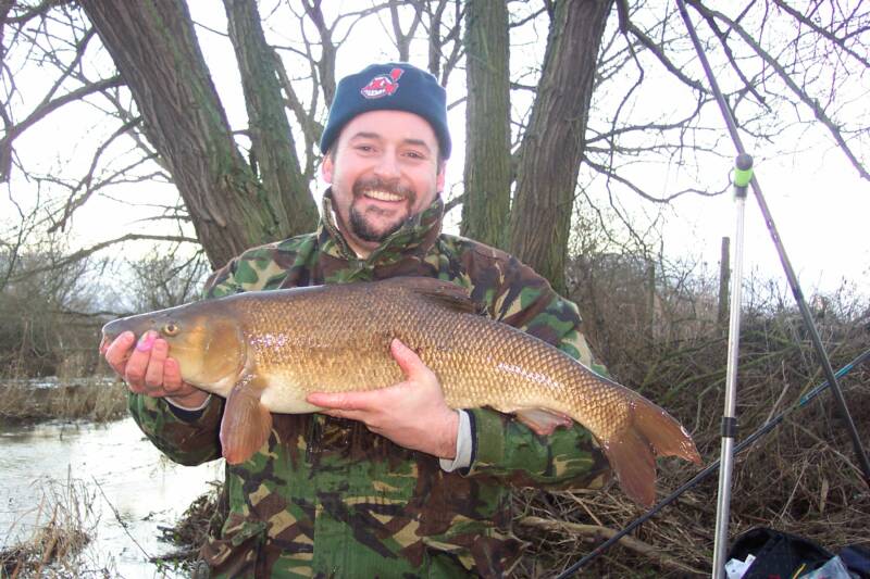 J Bidgood with a barbel of 11-2-0