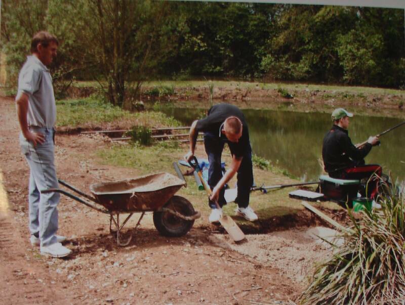 The working party in action